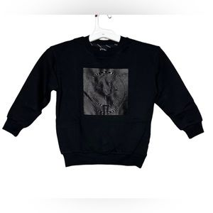 Art Class - Black Smiley Face Crewneck Sweater